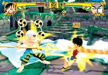 Pantallazo de One Piece Grand Battle! 3 (Japonés) para PlayStation 2
