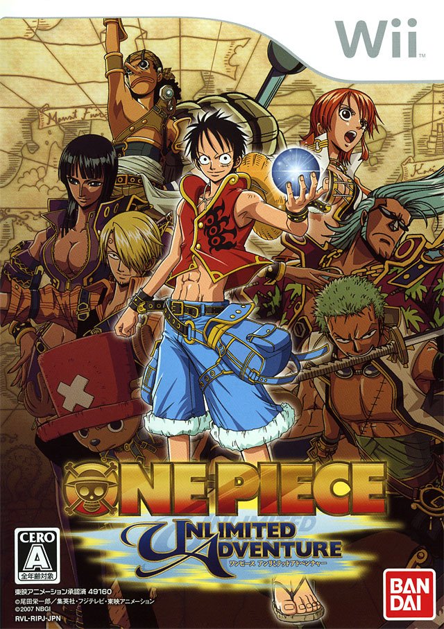 Caratula de One Piece Unlimited Adventure para Wii