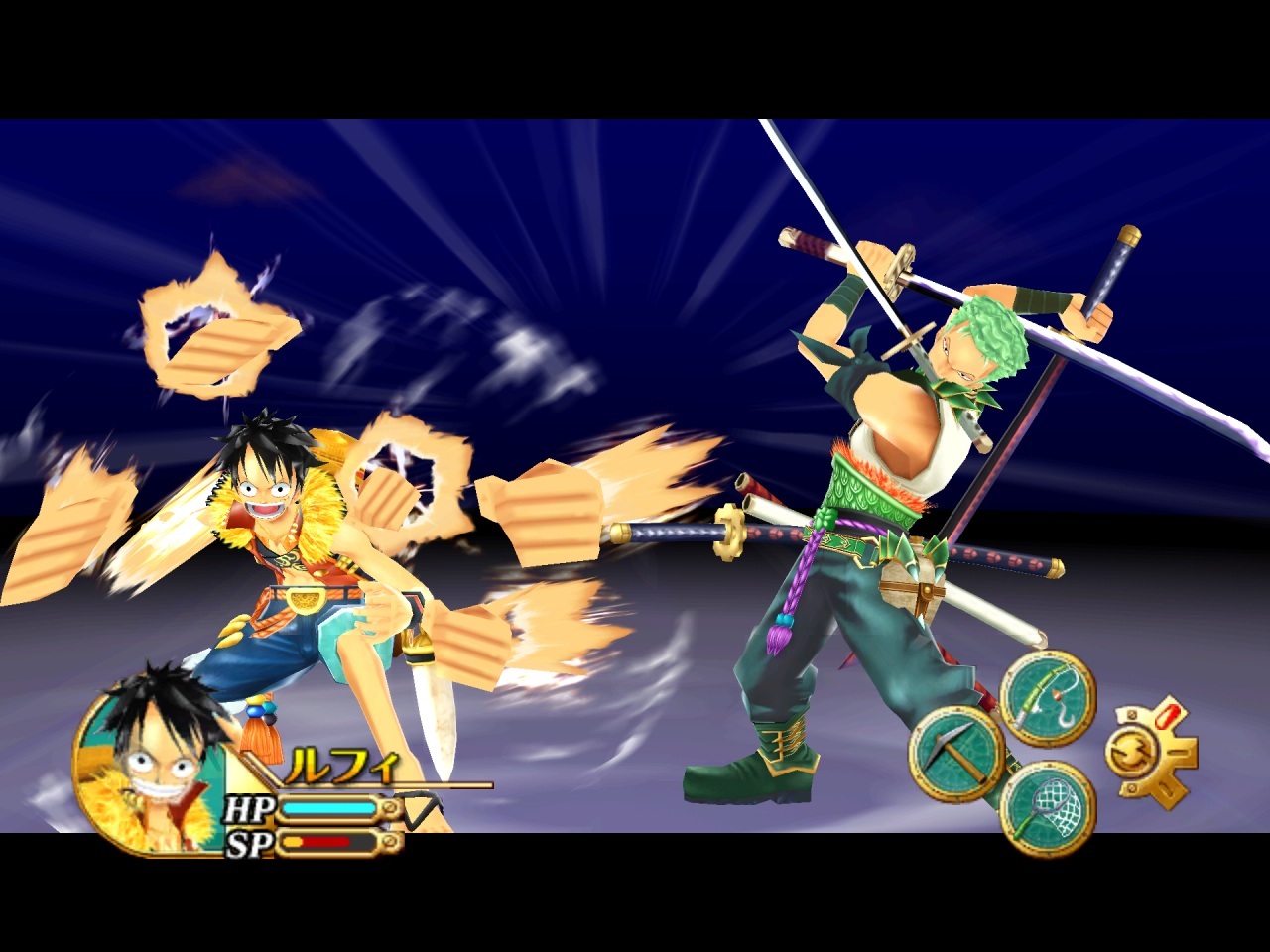 Pantallazo de One Piece Unlimited Cruise 2 para Wii