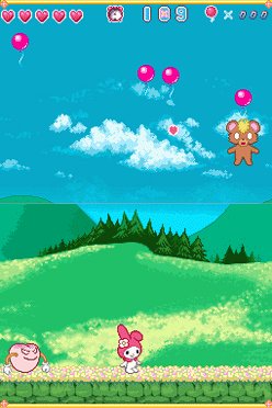 Pantallazo de Onegai My Melody: Yume no Kuni no Daibouken (Japonés) para Nintendo DS