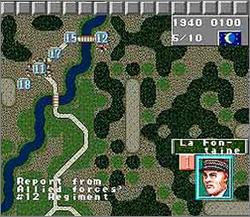 Pantallazo de Operation Europe: Path to Victory 1939-45 para Super Nintendo