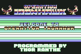 Pantallazo de Operation Ironhawk para Commodore 64