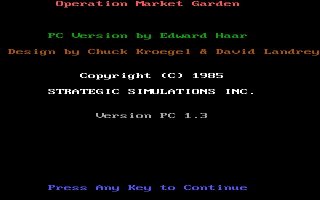 Pantallazo de Operation Market Garden para PC