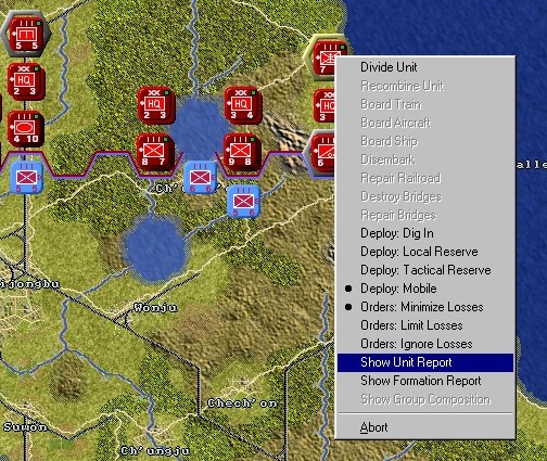 Pantallazo de Operational Art of War, Volume I: Wargame of the Year Edition, The para PC