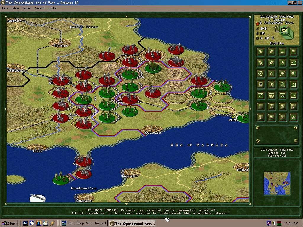 Pantallazo de Operational Art of War: Century of Warfare, The para PC