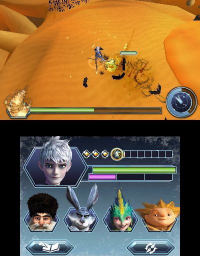 Pantallazo de Origen de los Guardianes, El: El Videojuego para Nintendo 3DS