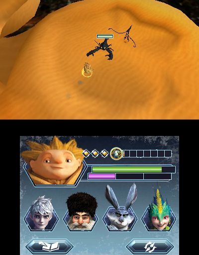 Pantallazo de Origen de los Guardianes, El: El Videojuego para Nintendo 3DS