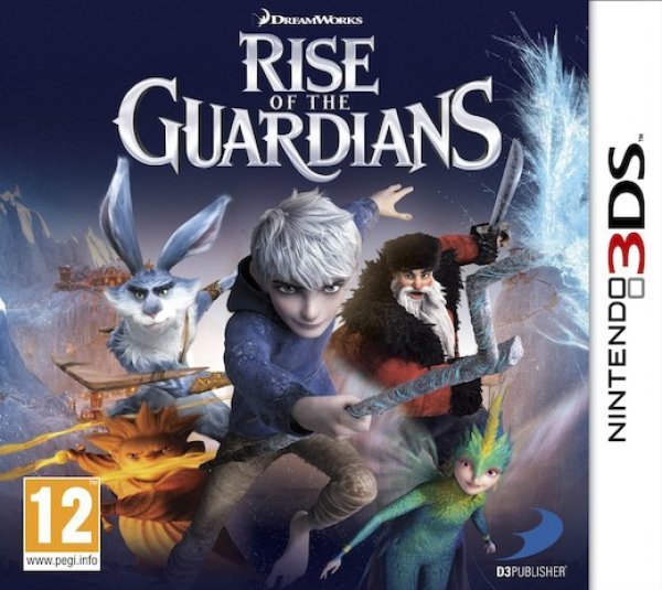 Caratula de Origen de los Guardianes, El: El Videojuego para Nintendo 3DS