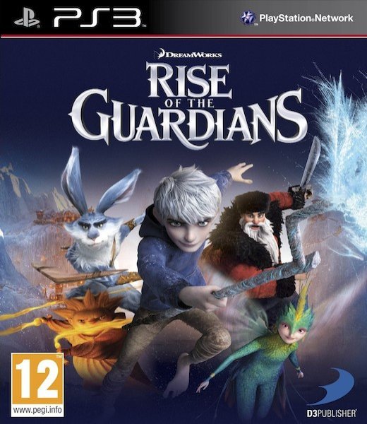 Caratula de Origen de los Guardianes, El: El Videojuego para PlayStation 3