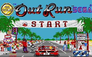 Pantallazo de Out Run para Atari ST