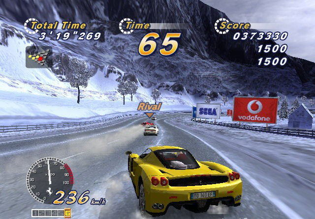 Pantallazo de OutRun 2006: Coast 2 Coast para PlayStation 2