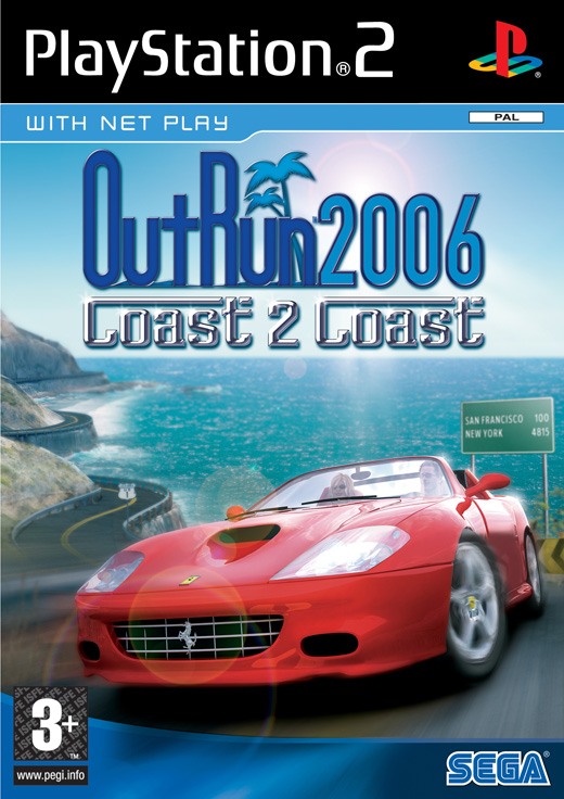 Caratula de OutRun 2006: Coast 2 Coast para PlayStation 2