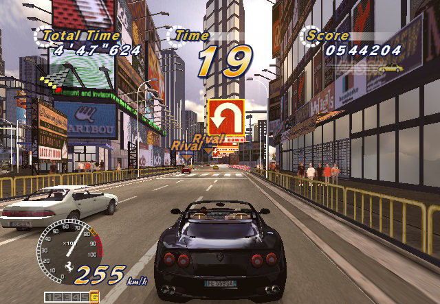Pantallazo de OutRun 2006: Coast 2 Coast para PlayStation 2