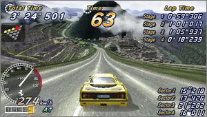 Pantallazo de OutRun 2006: Coast 2 Coast para PSP