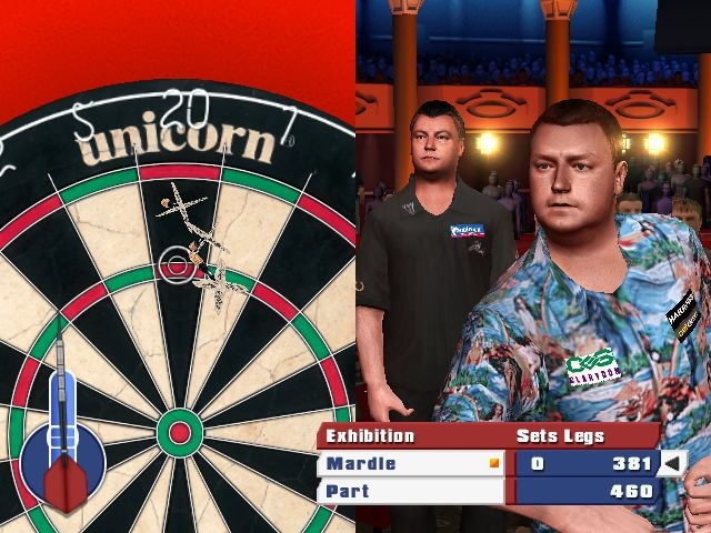 Pantallazo de PDC World Championship Darts 2008 para Wii