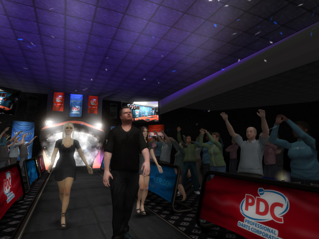 Pantallazo de PDC World Championship Darts 2009 para Wii