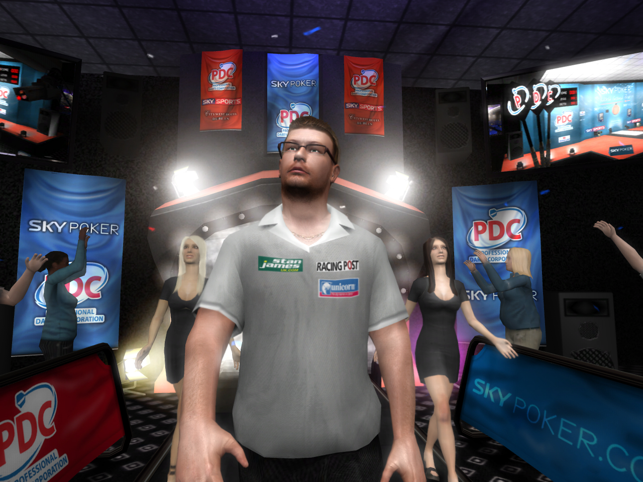 Pantallazo de PDC World Championship Darts 2009 para Wii