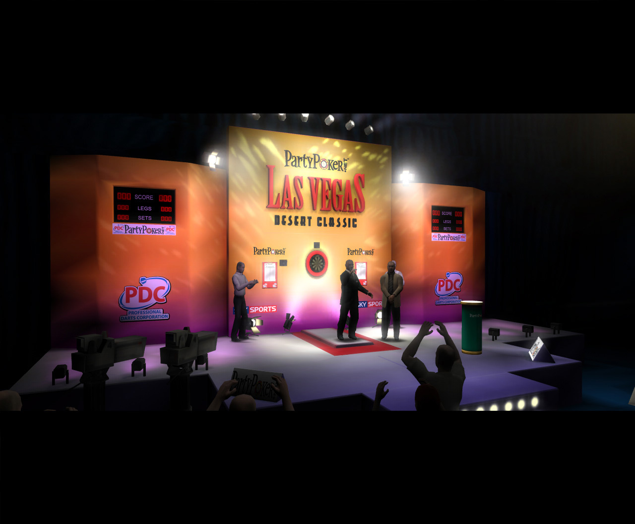 Pantallazo de PDC World Championship Darts 2009 para Wii