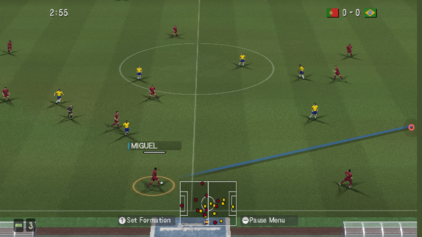 Pantallazo de PES 2008: Pro Evoluion Soccer para Wii