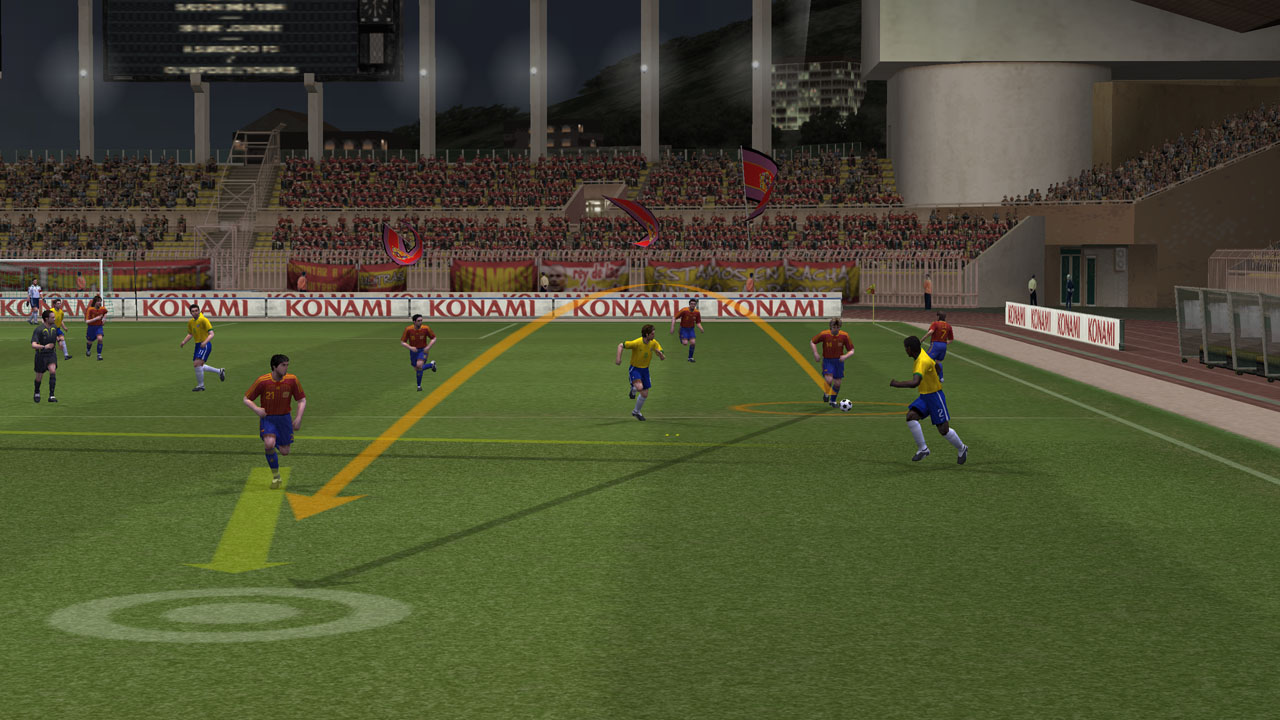 Pantallazo de PES 2008: Pro Evoluion Soccer para Wii