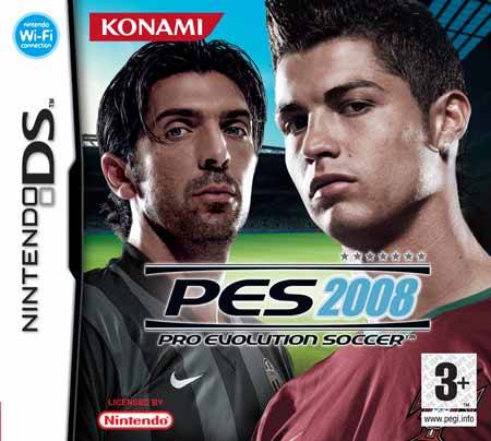 Caratula de PES 2008: Pro Evolution Soccer para Nintendo DS