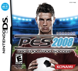Caratula de PES 2008: Pro Evolution Soccer para Nintendo DS