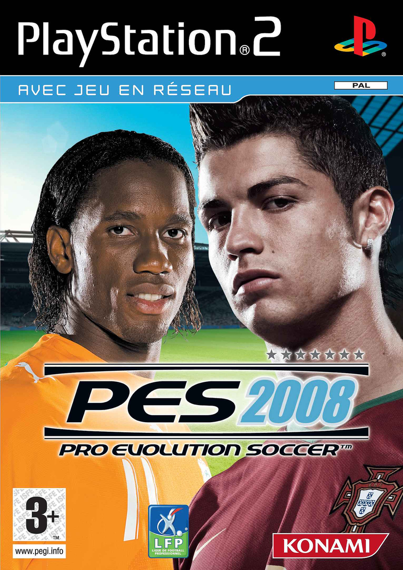 Caratula de PES 2008: Pro Evolution Soccer para PlayStation 2