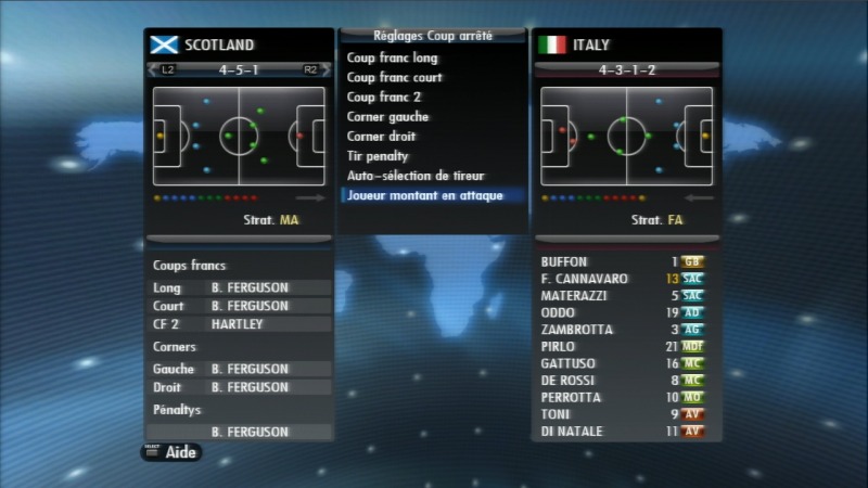 Pantallazo de PES 2008: Pro Evolution Soccer para PlayStation 3