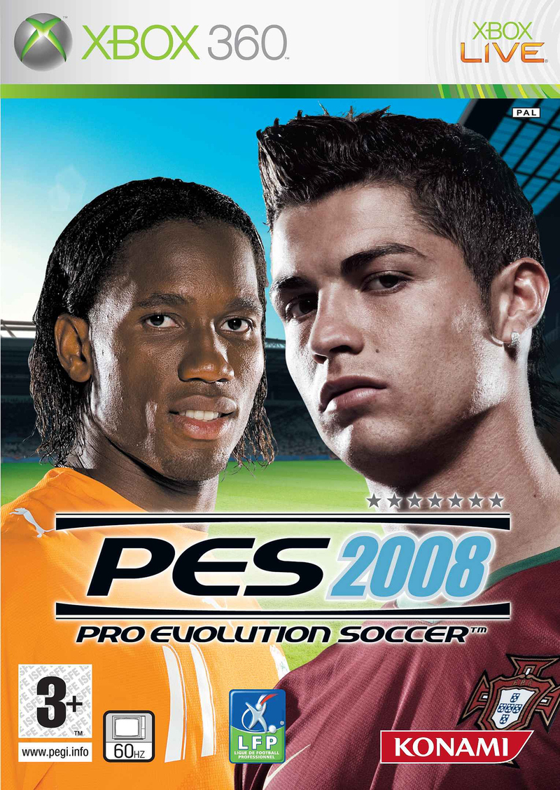 Caratula de PES 2008: Pro Evolution Soccer para Xbox 360