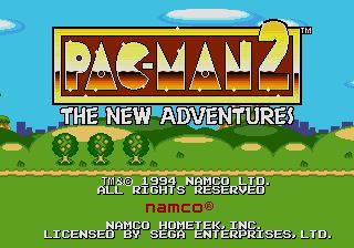 Pantallazo de Pac-Man 2: The New Adventures para Sega Megadrive