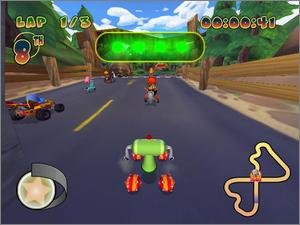 Pantallazo de Pac-Man World Rally para GameCube