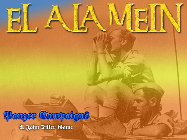 Caratula de Panzer Campaigns 11: El Alamein ‘42 para PC