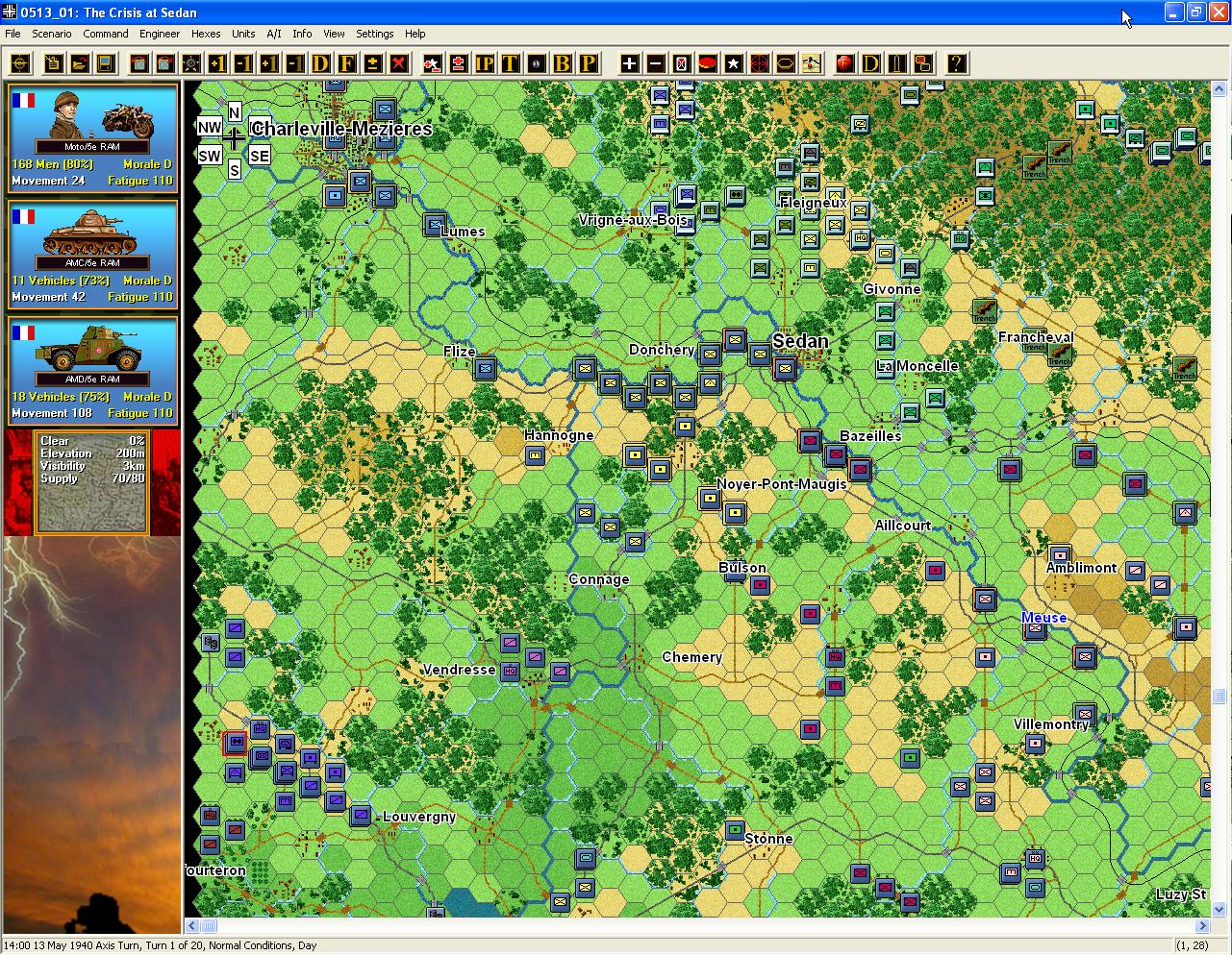 Pantallazo de Panzer Campaigns 12: France ‘40 para PC