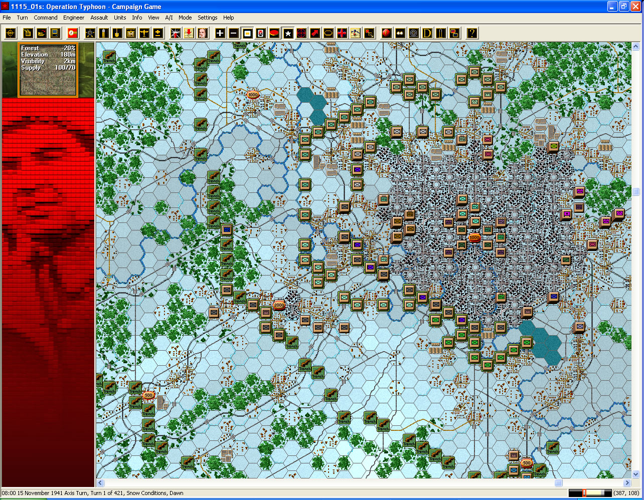Pantallazo de Panzer Campaigns 14: Moscow '41 para PC