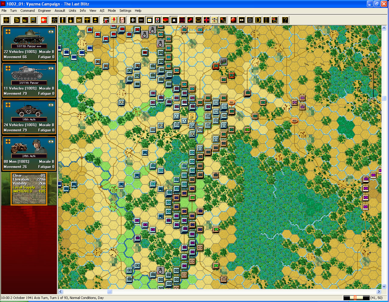 Pantallazo de Panzer Campaigns 14: Moscow '41 para PC