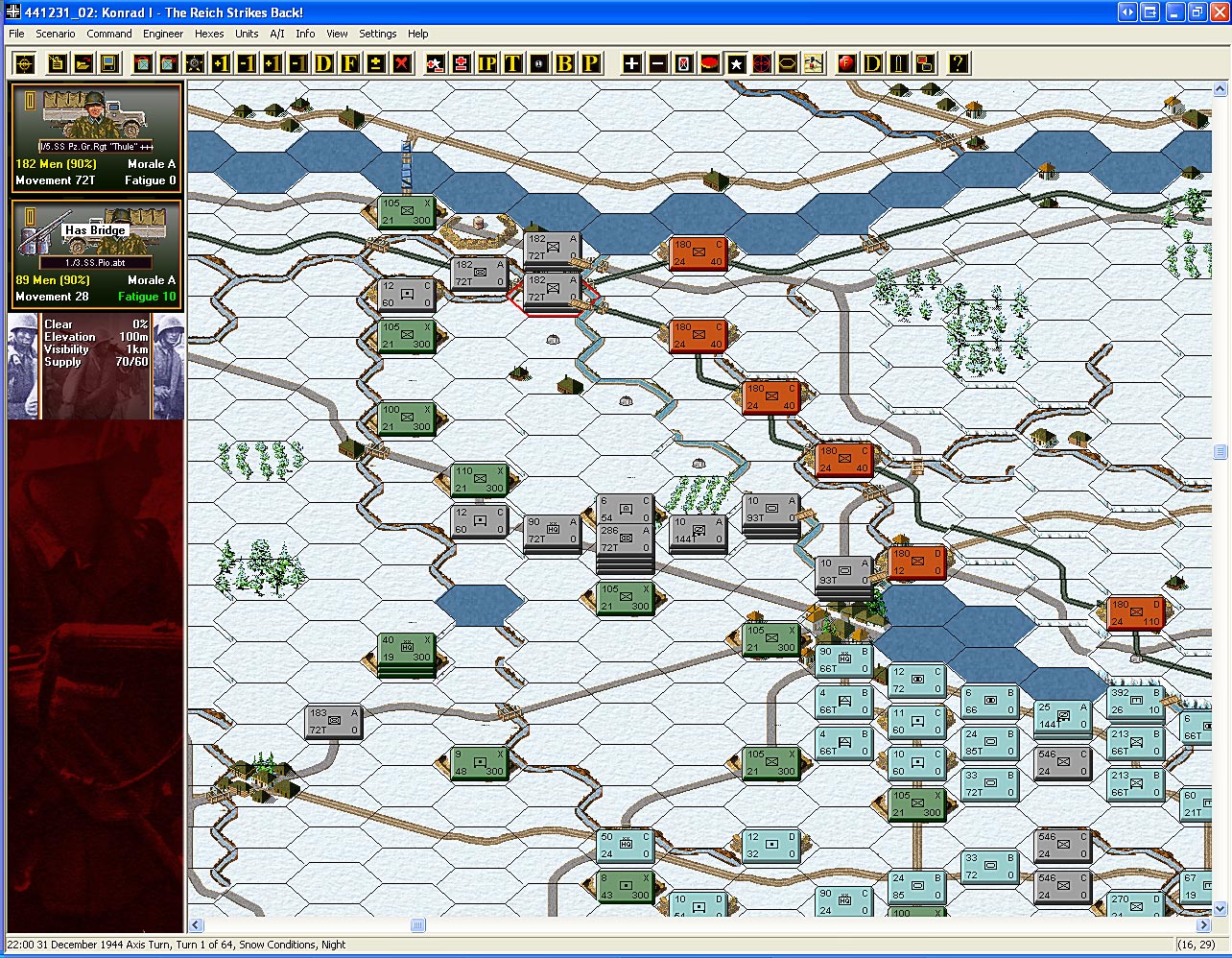 Pantallazo de Panzer Campaigns 16: Budapest ‘45 para PC