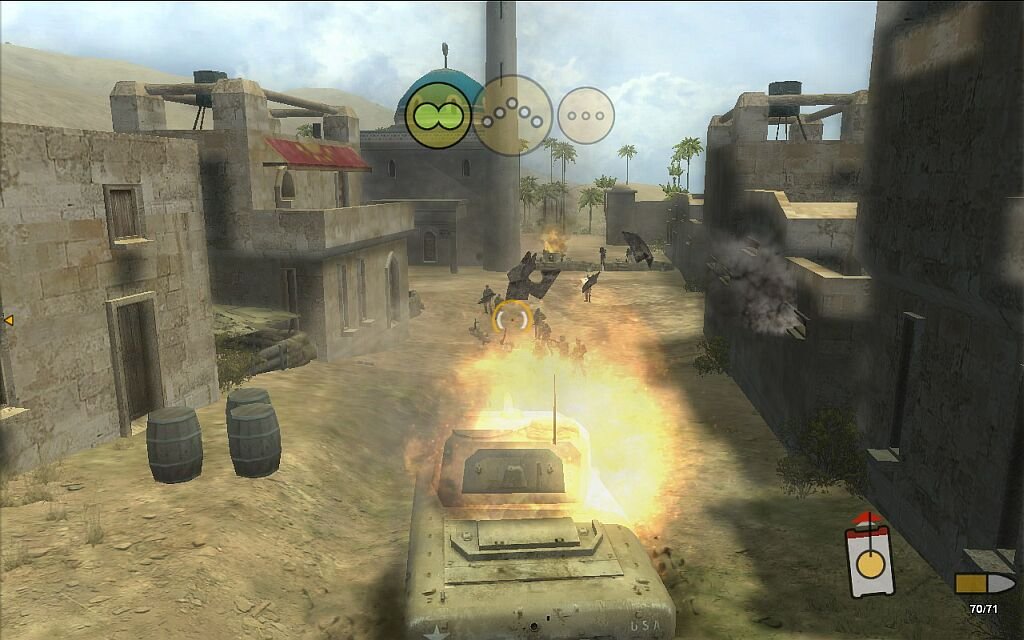 Pantallazo de Panzer Elite Action : Dunes of War para PC