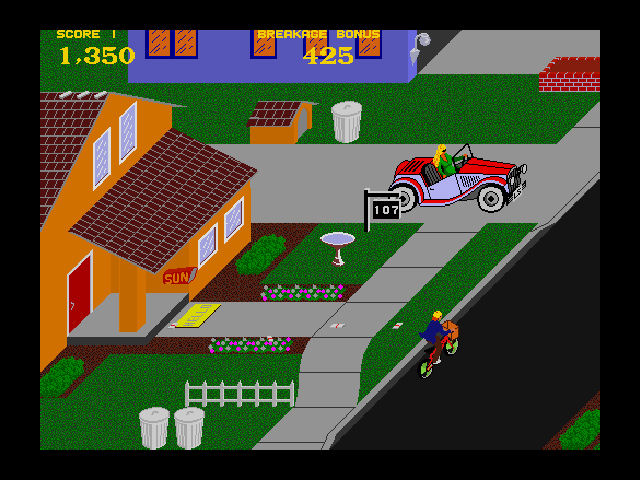 Pantallazo de Paperboy (Xbox Live Arcade) para Xbox 360