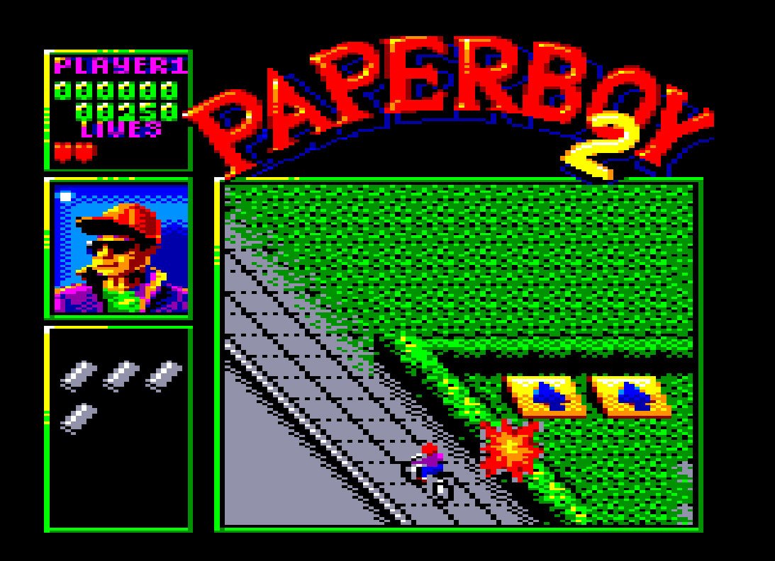 Pantallazo de Paperboy 2 para Amstrad CPC