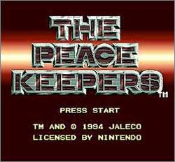 Pantallazo de Peace Keepers, The para Super Nintendo