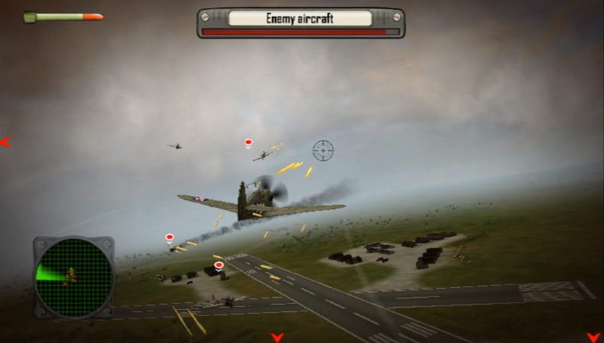 Pantallazo de Pearl Harbor Trilogy: Red Sun Rising (Wii Ware) para Wii