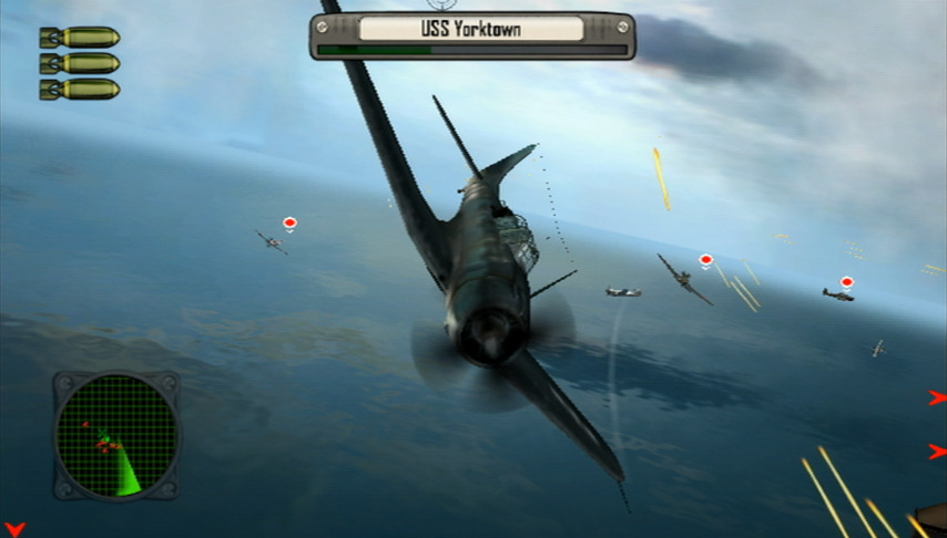 Pantallazo de Pearl Harbor Trilogy: Red Sun Rising (Wii Ware) para Wii
