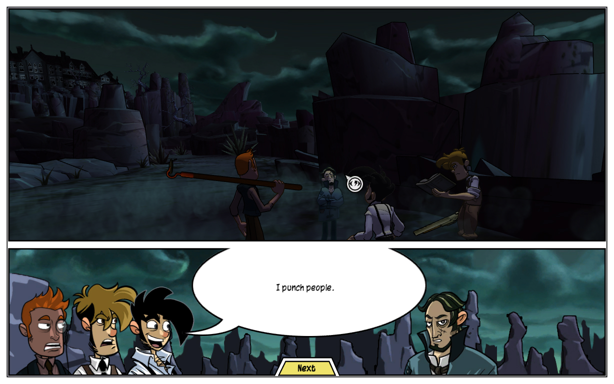 Pantallazo de Penny Arcade Adventures: On the Rain-Slick Precipice of Darkness Episode Two para PC