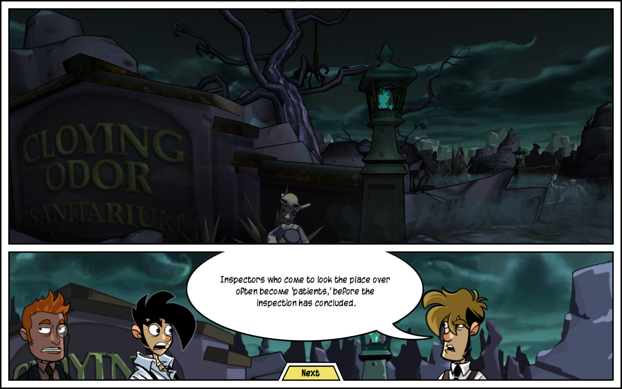 Pantallazo de Penny Arcade Adventures: On the Rain-Slick Precipice of Darkness Episode Two para PC
