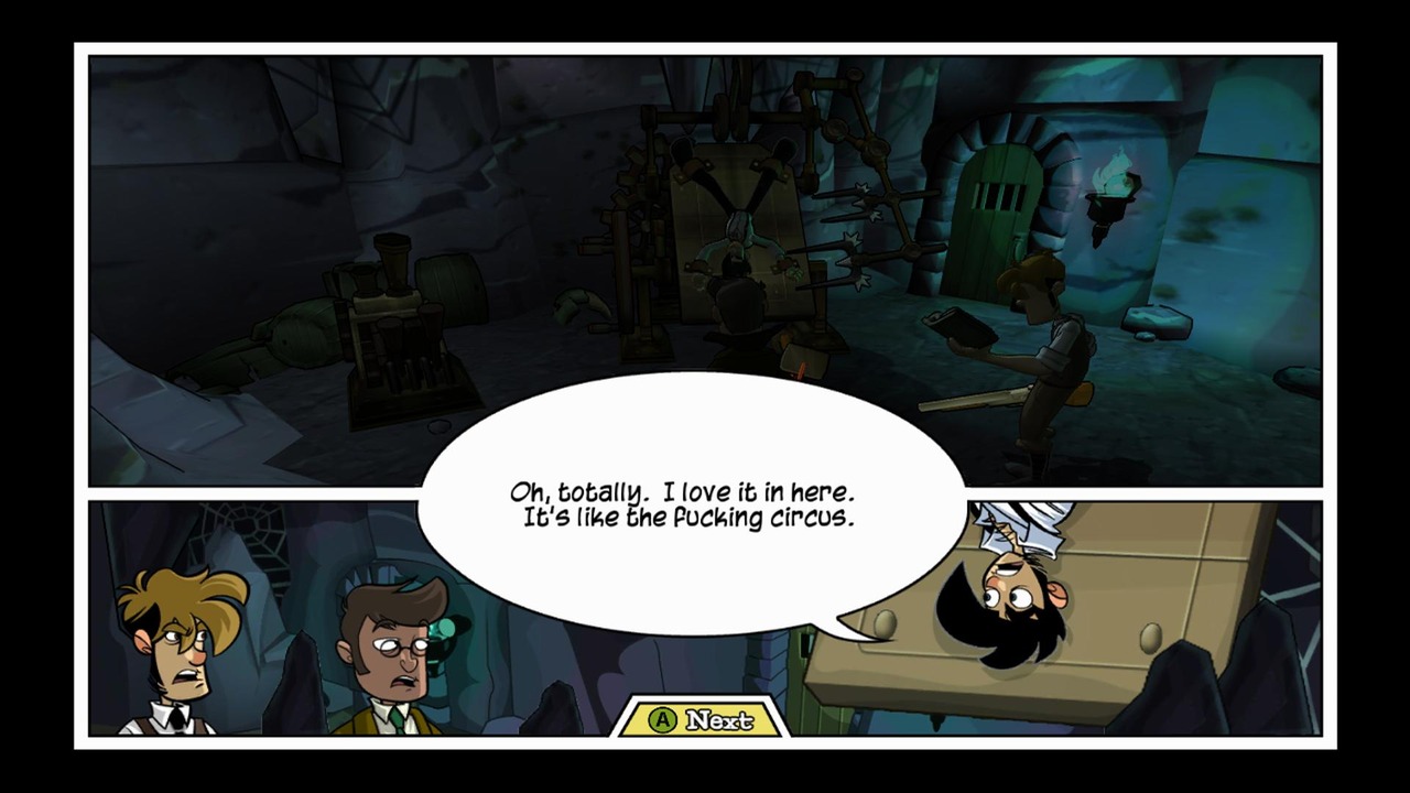 Pantallazo de Penny Arcade Adventures: On the Rain-Slick Precipice of Darkness Episode Two para Xbox 360