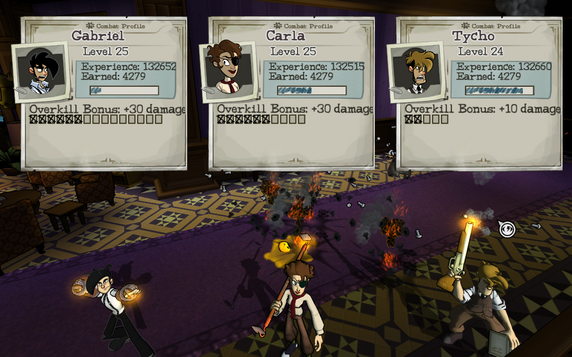 Pantallazo de Penny Arcade Adventures: On the Rain-Slick Precipice of Darkness Episode Two para Xbox 360