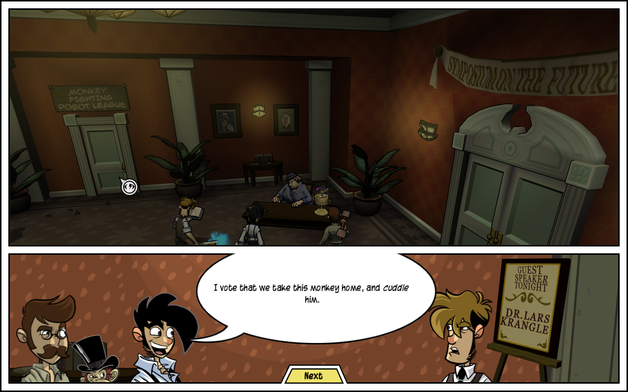 Pantallazo de Penny Arcade Adventures: On the Rain-Slick Precipice of Darkness Episode Two para Xbox 360