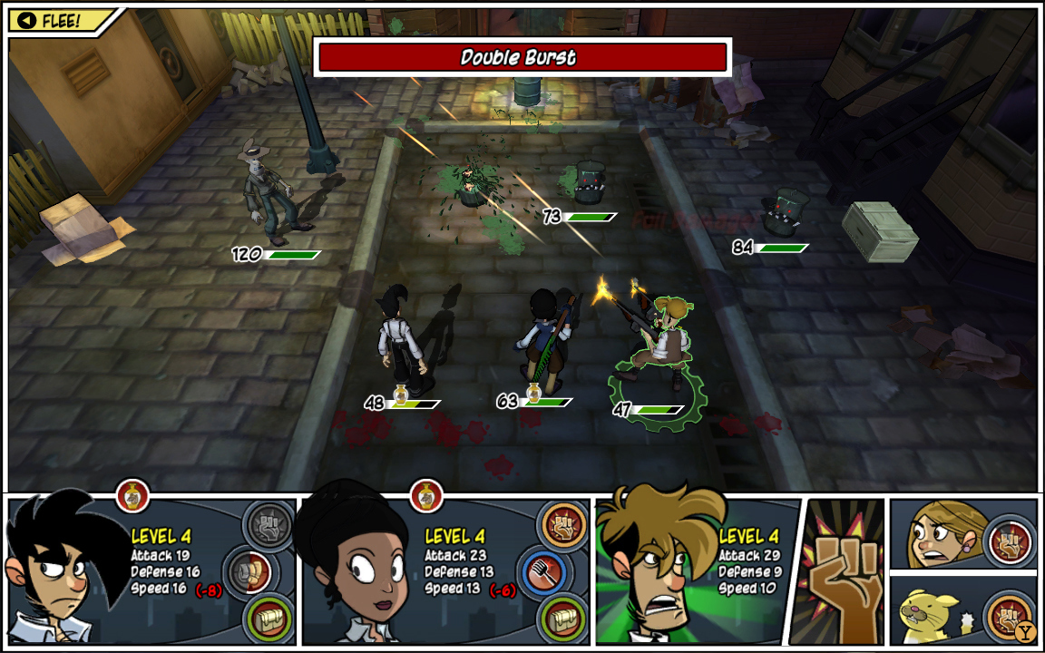 Pantallazo de Penny Arcade Adventures - On the Rain-Slick Precipice of Darkness: Episode One (Xbox Live Arcade) para Xbox 360