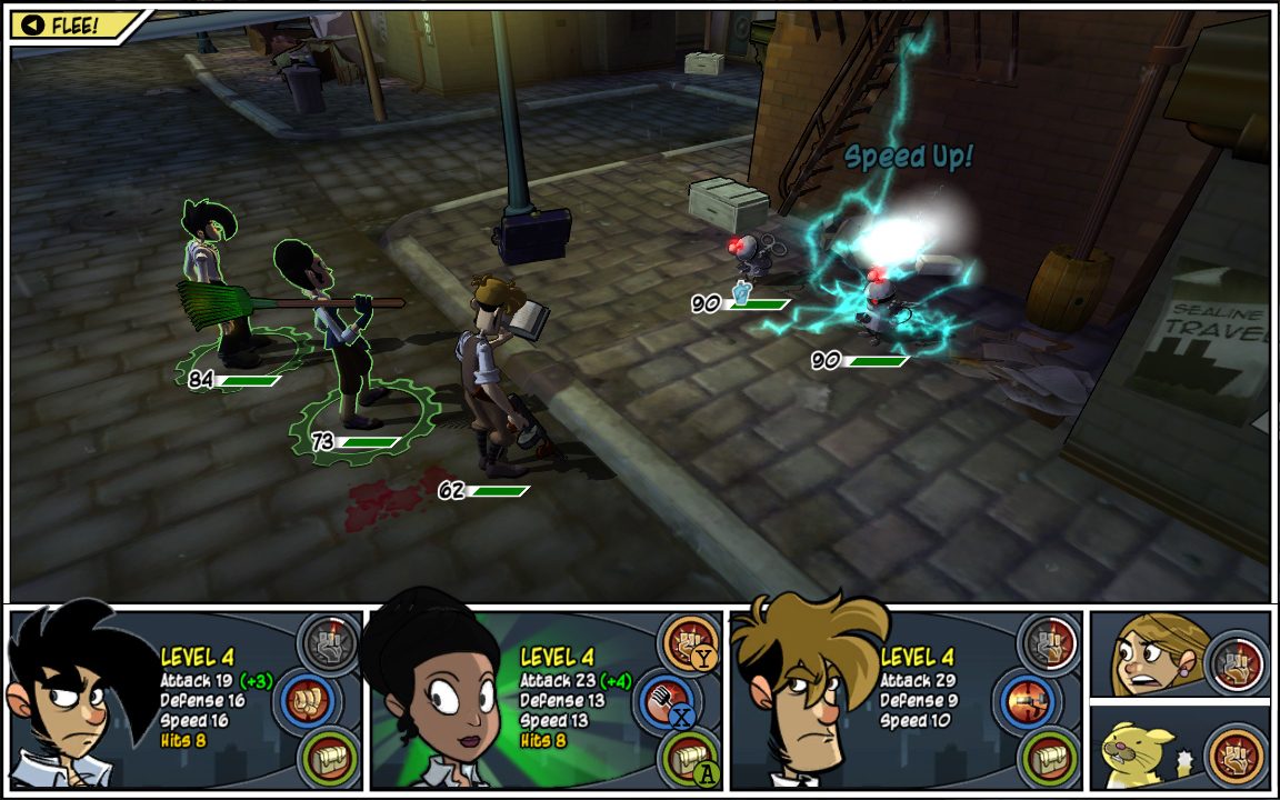 Pantallazo de Penny Arcade Adventures - On the Rain-Slick Precipice of Darkness: Episode One (Xbox Live Arcade) para Xbox 360