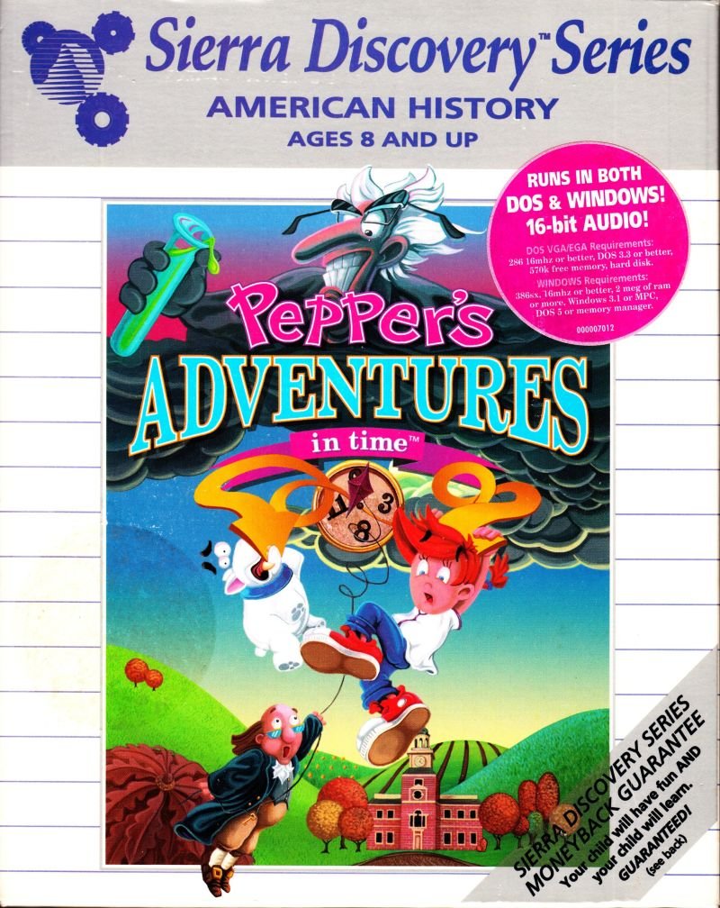 Caratula de Pepper's Adventures in Time para PC